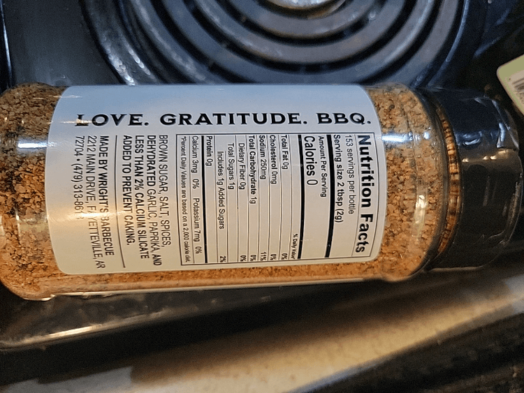 Wright'S Barbecue Original Meat Rub
