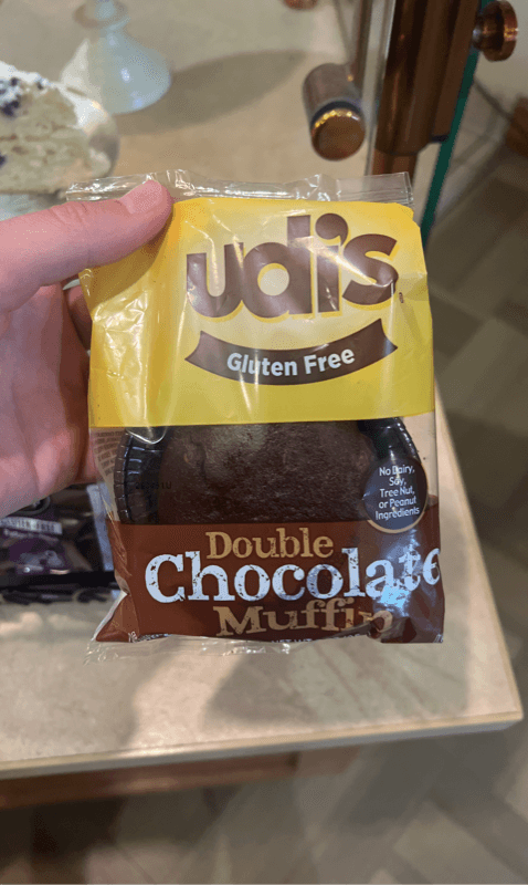 Udi'S Gluten Free Double Chocolate Muffin