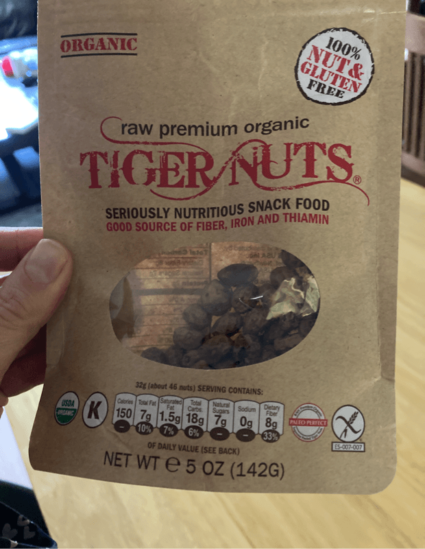 Tiger Nuts Nut & Gluten Free Raw Premium Organic Tiger Nuts Snack Food