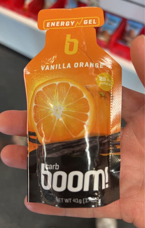 Carb Boom! Vanilla Orange Energy Gel