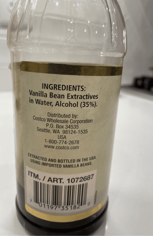 Pure Vanilla Extract