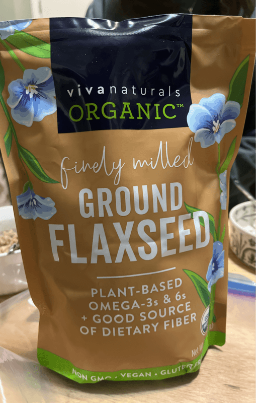 Viva Naturals Organic Finely Milled Ground Flaxseed
