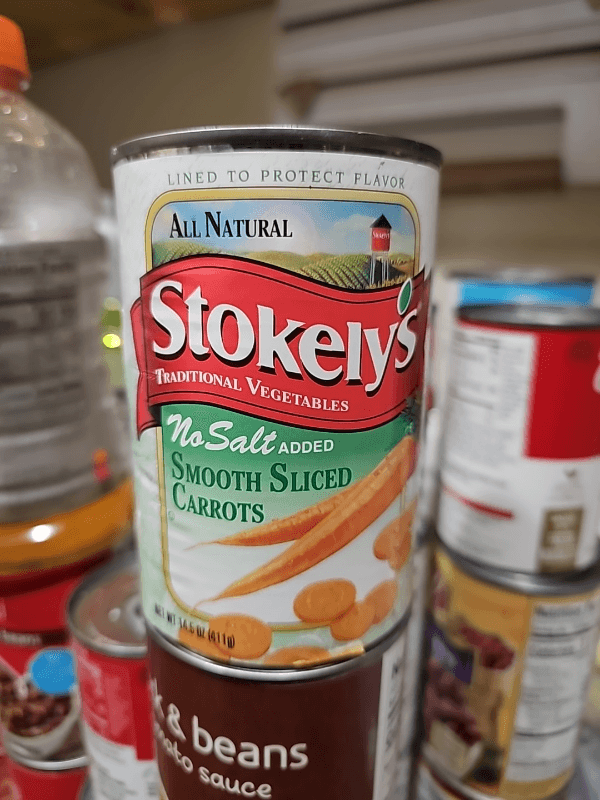 Stokely'S No Salt Added Smooth Sliced Carrots