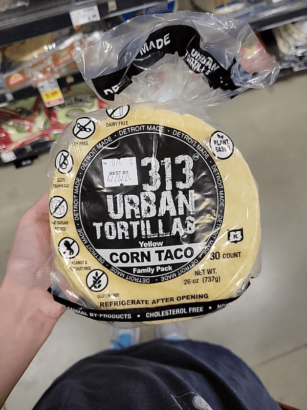 313 Urban Tortillas Yellow Corn Taco Family