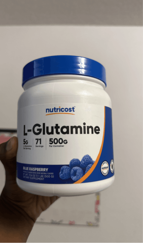 Nutricost L-Glutamine Blue Raspberry