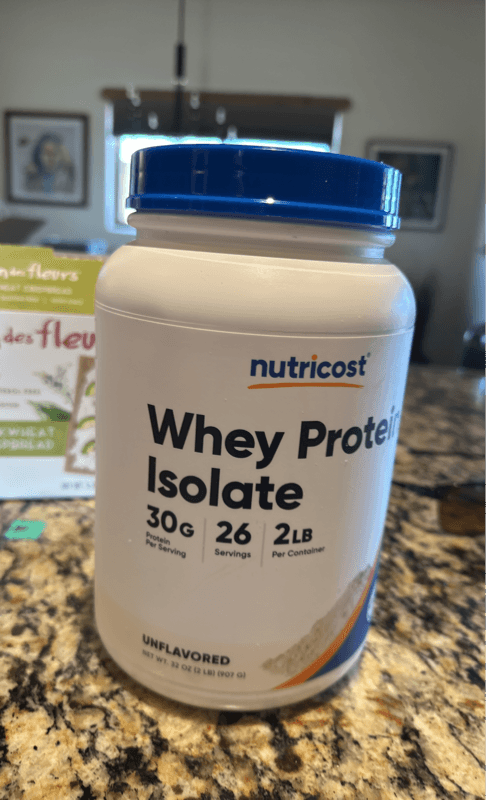 Nutricost Whey Protein Isolate Unflavored