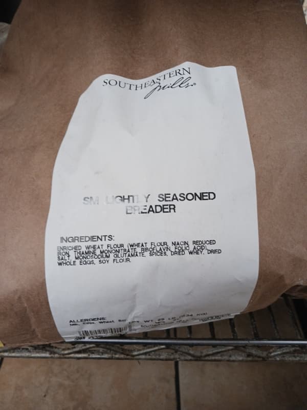 Southeastern Mills Sm Lightly Seasoned Breader