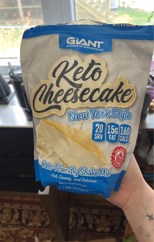 Giant Sports International New York Style Keto Cheesecake Shake Mix