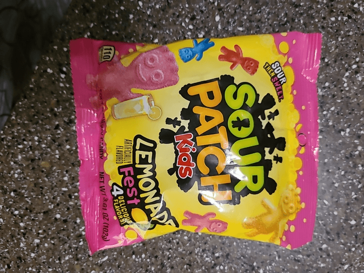 Sour Patch Kids Lemonade Fest 4 Delicious Flavors! Soft & Chewy Candy