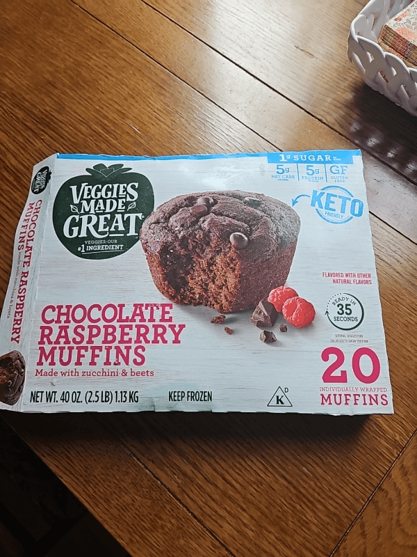 Veggies Made Great Chocolate Raspberry Muffins