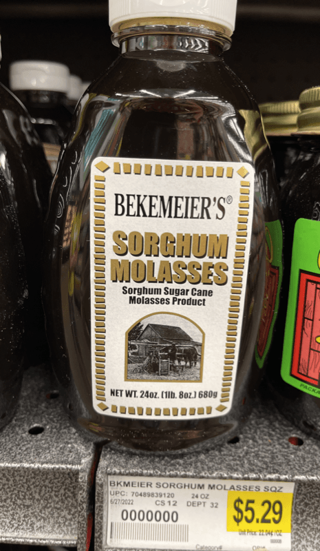 Bekemeier'S Sorghum Molasses Sorghum Sugar Cane Molasses Product