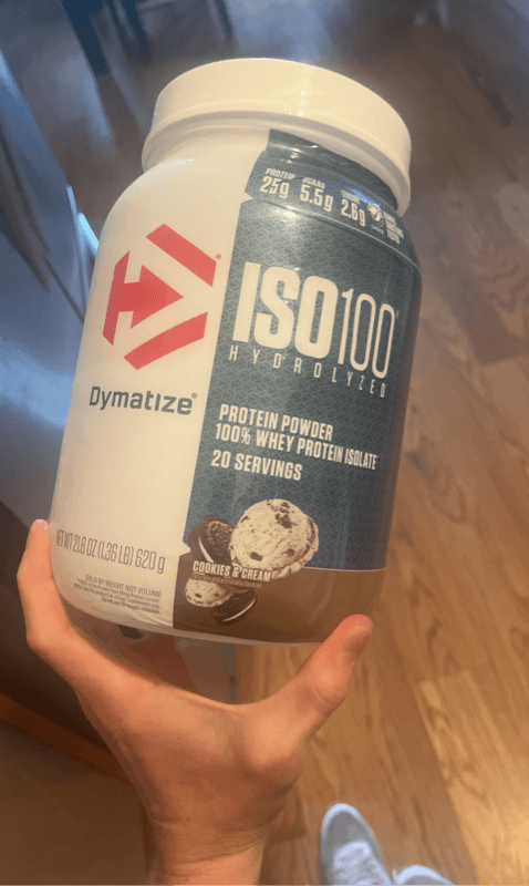 Dymatize Iso1000 Hydrolyzed Protein Powder Cookies & Cream