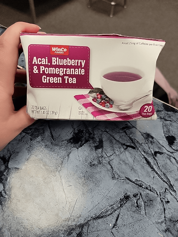 Winco Foods Acai, Blueberry & Pomegranate Green Tea