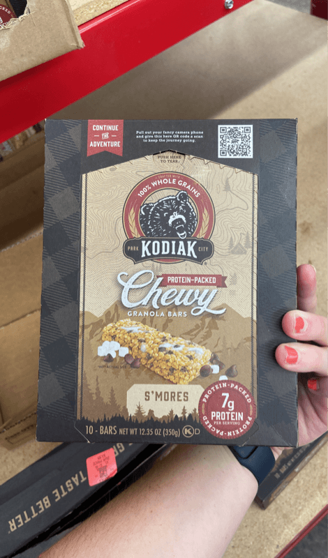 Kodiak Park City Protein-Packed Chewy Granola Bars S'Mores
