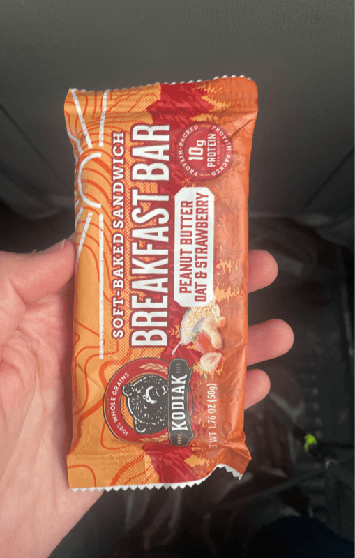 Kodiak Soft-Baked Sandwich Breakfast Bar - Peanut Butter Oat And Strawberry