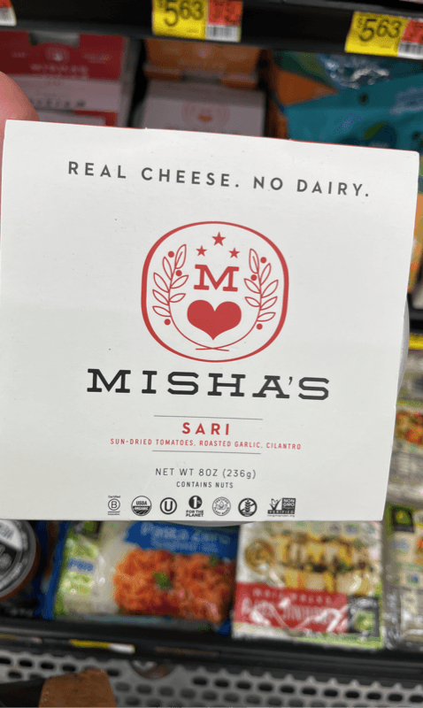 Love Misha'S Sari Non-Dairy Cheese