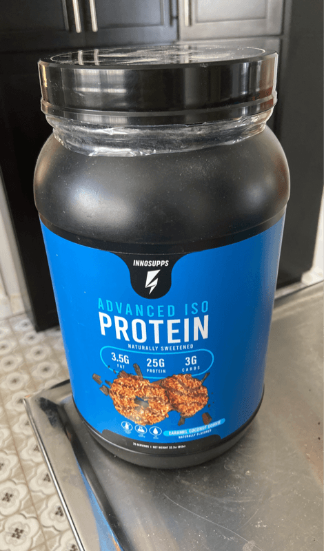 Innosupps Caramel Coconut Cookie Advanced Iso Protein