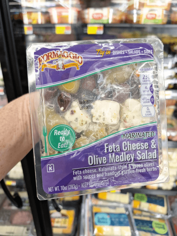 Formaggio Marinated Feta Cheese & Olive Medley Salad