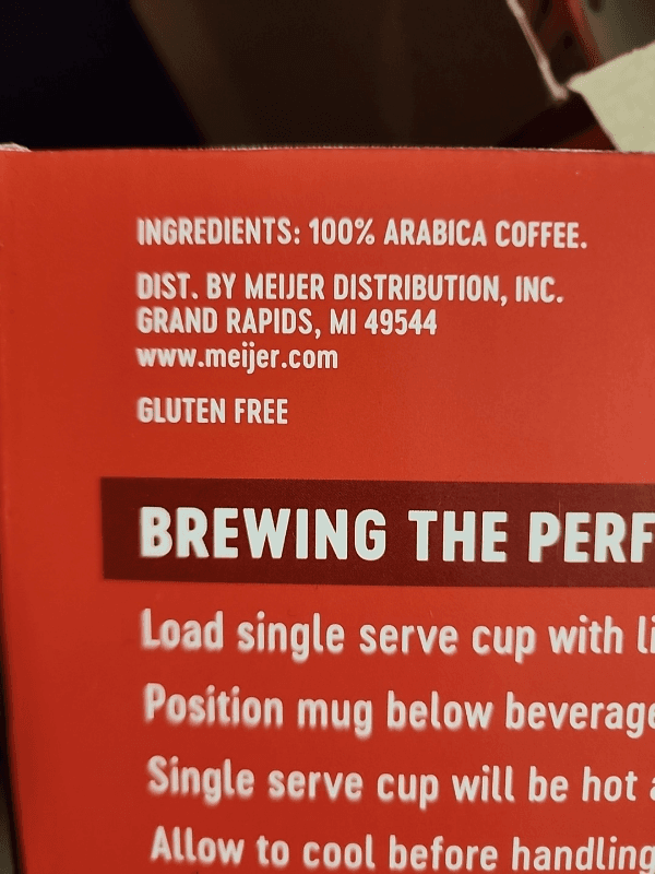 Meijer Breakfast Blend 100% Arabica Coffee Light Roast