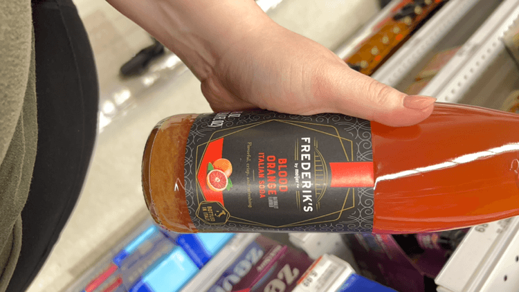 Frederik'S Blood Orange Italian Soda
