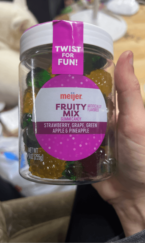 Meijer Fruity Mix Gummi Candy
