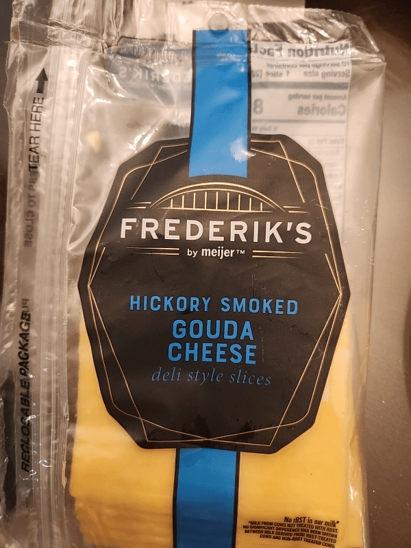 Frederik'S By Meijer Hickory Smoked Gouda Cheese