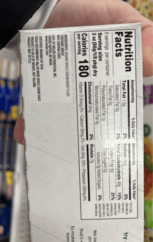 True Goodness By Meijer Organic Whole Wheat Spaghetti