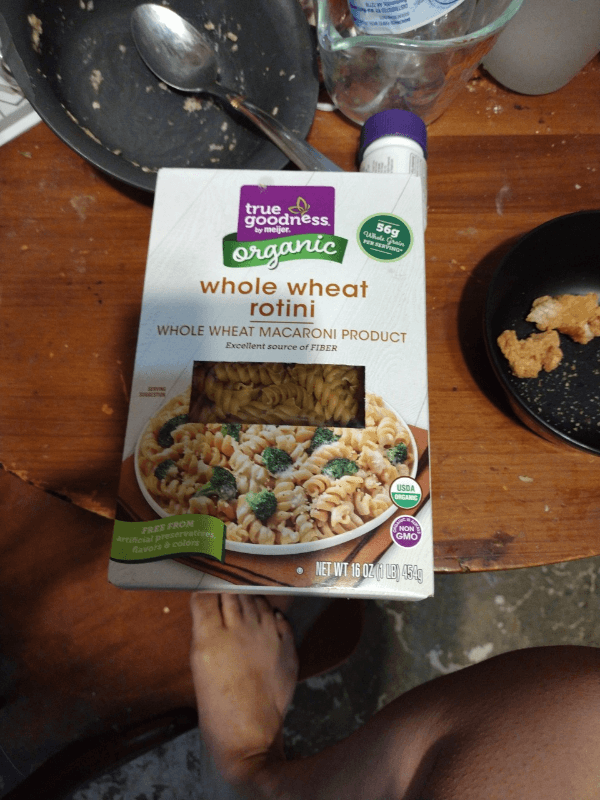 True Goodness By Meijer Organic Whole Wheat Rotini