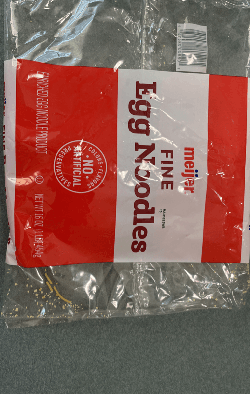 Meijer Fine Egg Noodles