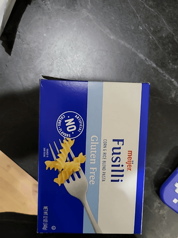 Meijer Fusilli Corn & Rice Blend Pasta