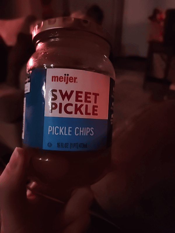 Meijer Sweet Pickle Pickle Chips