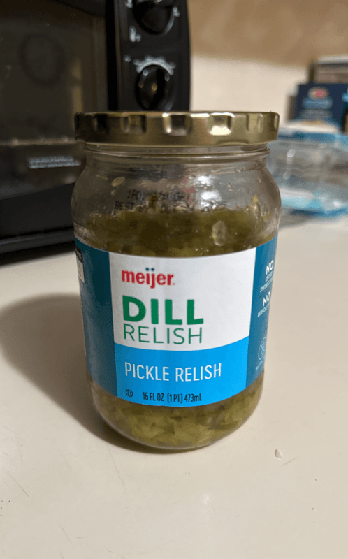 Meijer Dill Relish Pickle Relish
