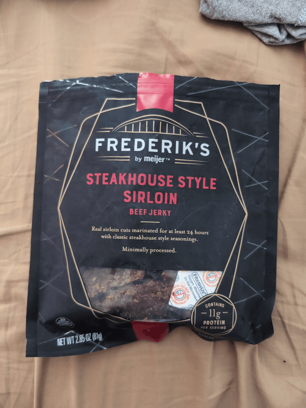 Frederik'S By Meijer Steakhouse Style Sirloin Beef Jerky