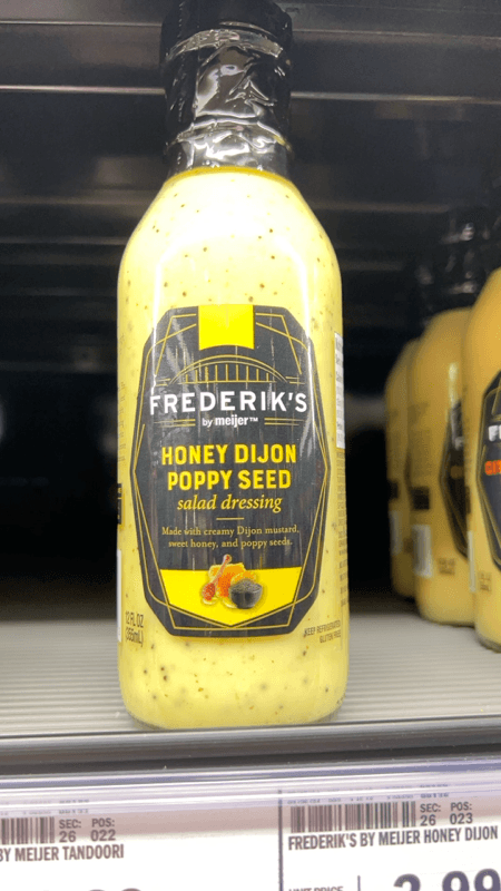 Frederik'S By Meijer Honey Dijon Poppy Seed Salad Dressing