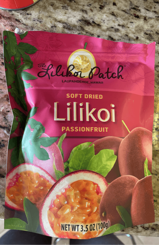 The Lilikoi Patch Soft Dried Lilikoi Passionfruit
