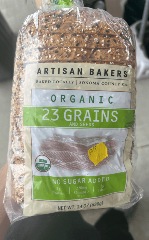 Artisan Bakers Organic 23 Grains And Seeds