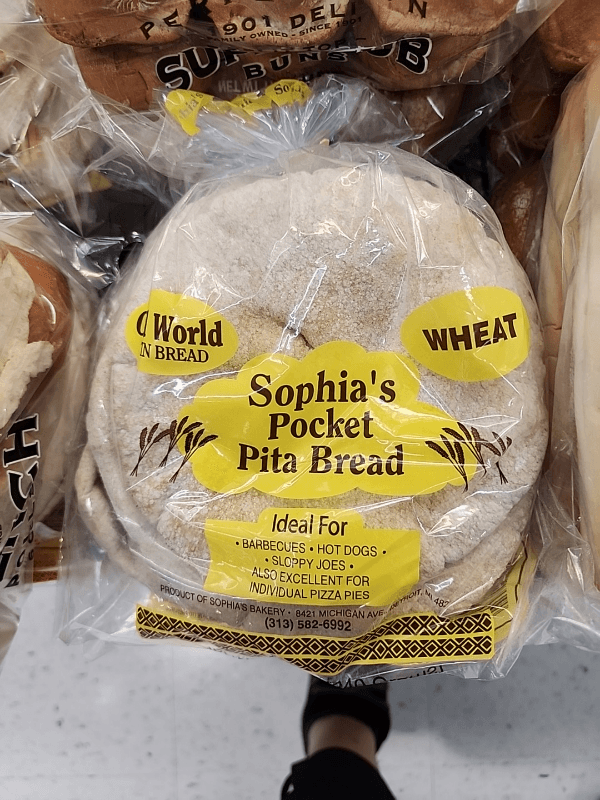 Sophia'S Pocket Pita Bread
