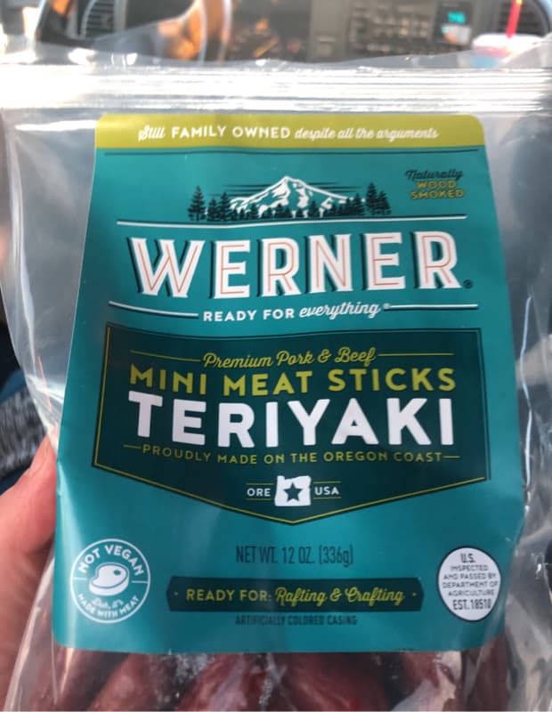 Werner Mini Meat Sticks Teriyaki