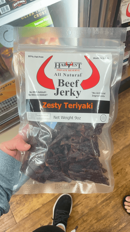 Harvest Private Reserve All Natural Beef Jerky Zesty Teriyaki