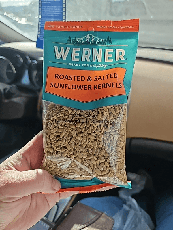 Werner Roasted & Salted Sunflower Kernels