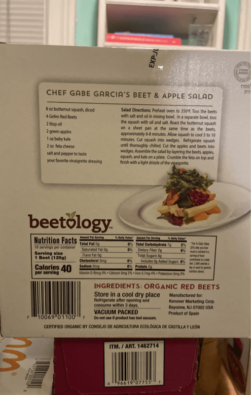 Beetology Organic Beets