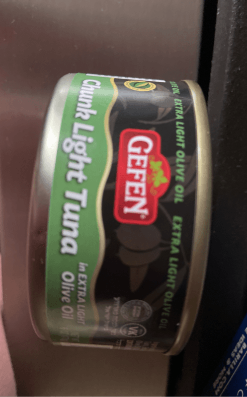 Gefen Chunk Light Tuna In Extra Light Olive Oil