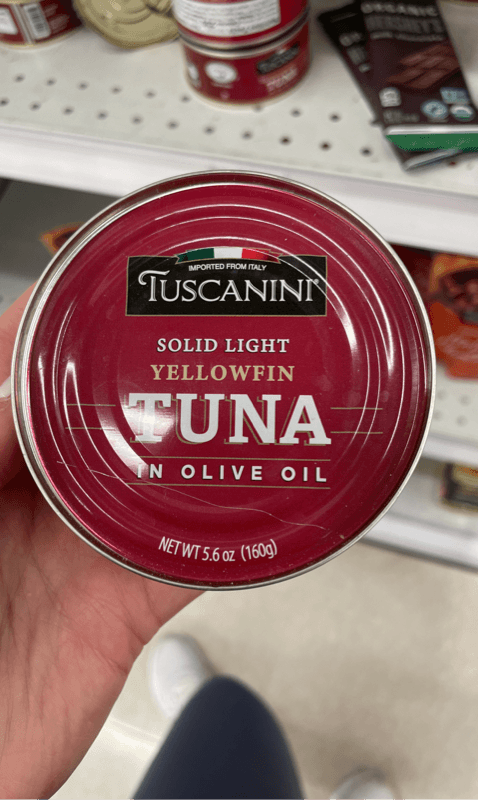 Tuscanini Solid Light Yellowfin Tuna In Olive Oil
