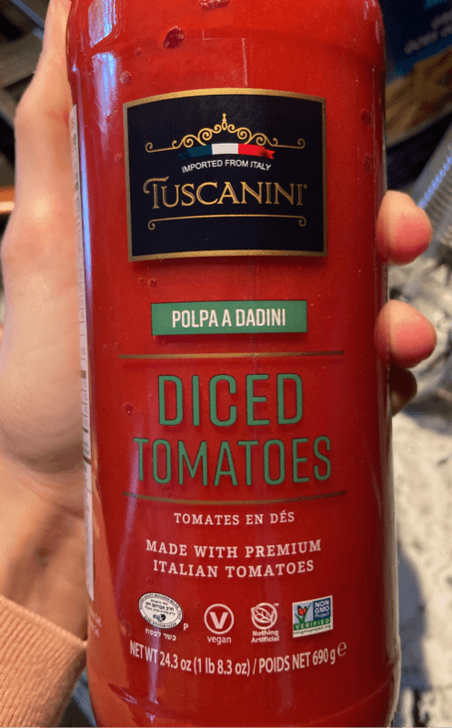Tuscanini Polpa A Dadini Italian Diced Tomatoes