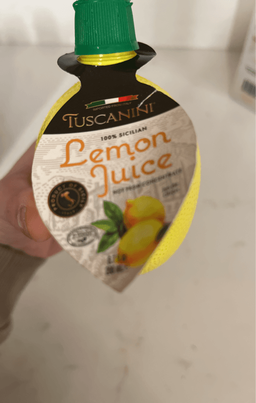Tuscanini 100% Sicilian Lemon Juice