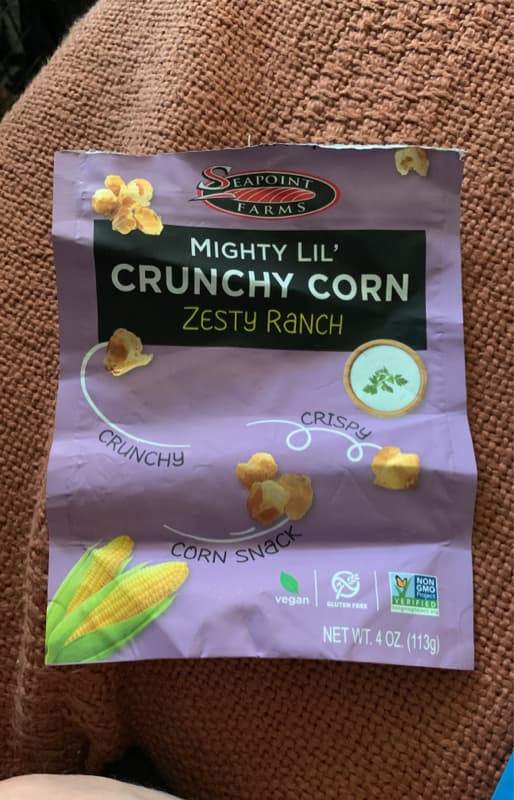 Seapoint Farms Mighty Lil' Crunchy Corn Zesty Ranch