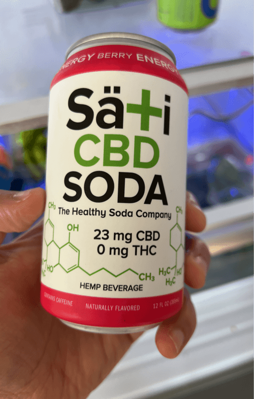 Sati Cbd Soda Hemp Beverage