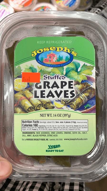 Joseph'S Stuffed Grape Leaves