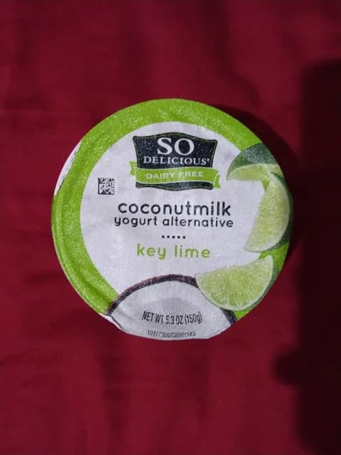 So Delicious Dairy Free Key Lime Coconutmilk Yogurt Alternative