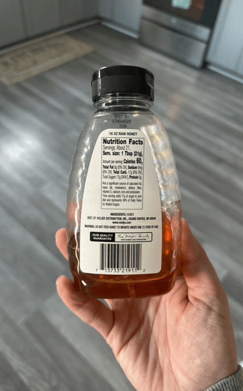 Meijer Raw Honey